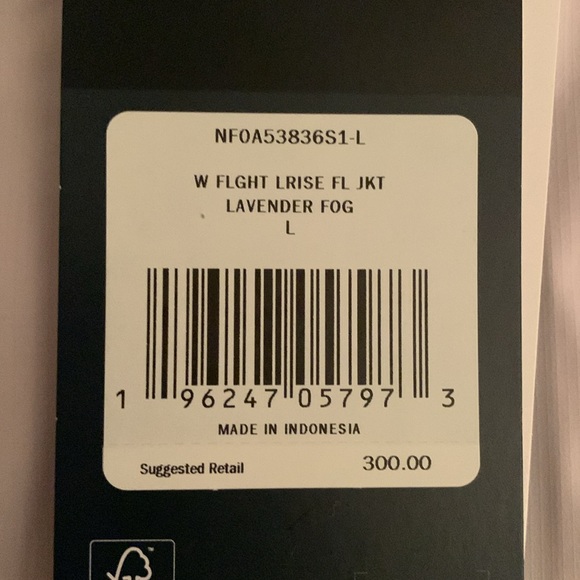 THE NORTH FACE FLIGHTS LIGHTRISER FUTURELIGHT JACKET LAVANDER FOG brand new - Picture 5 of 12